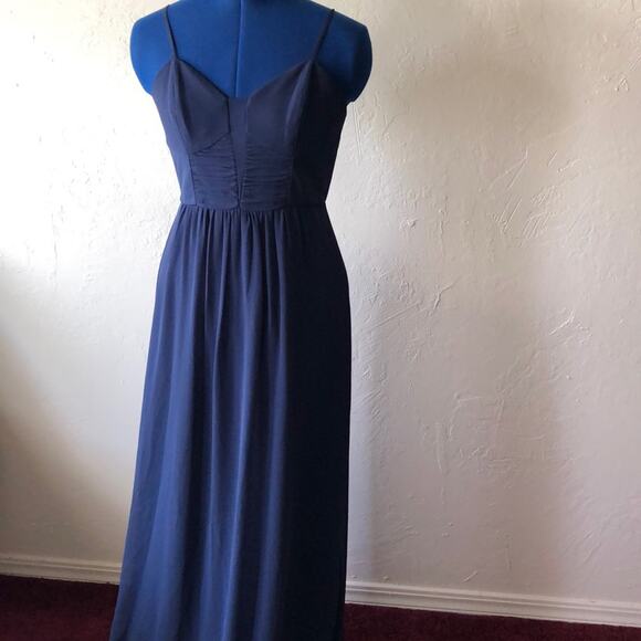 NWT BCBG Navy Maxi Dress - Picture 1 of 7